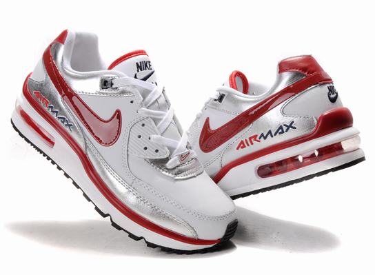 New Men'S Nike Air Max Ltd White/Red